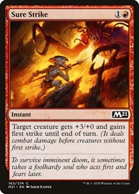 Sure Strike (Core Set 2021)