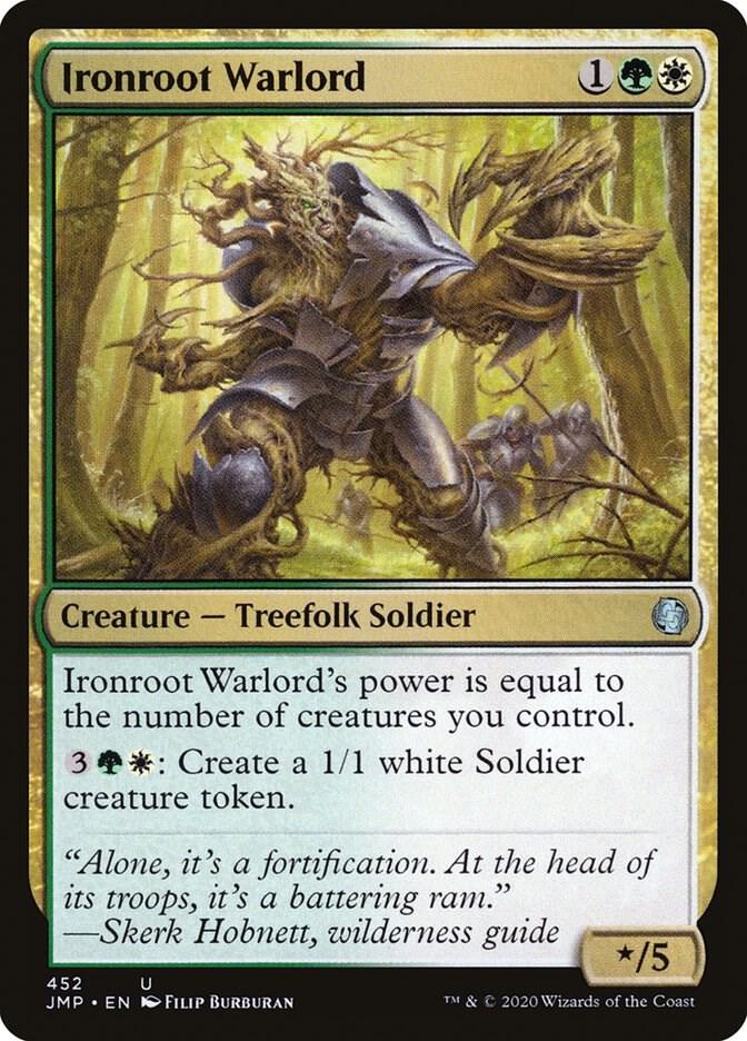 Ironroot Warlord 452 card