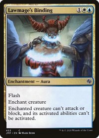 Lawmage's Binding - Jumpstart - Magic: The Gathering card
