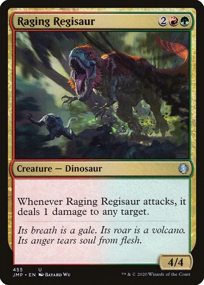 Raging Regisaur 455 card