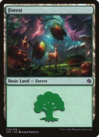 Magic mtg Light Play 059 English Jumpstart x1 Swamp