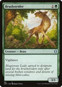 Brushstrider - Jumpstart - Magic: The Gathering card
