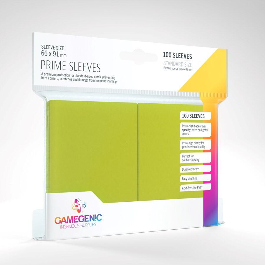 GameGenic Prime Sleeve - Standard Size - Lime (100-Pack) - GameGenic Card  Sleeves - Card Sleeves - TCGplayer.com