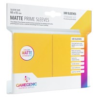 GameGenic Matte Prime Sleeve - Standard Size - Yellow (100-Pack) · GameGenic Card Sleeves