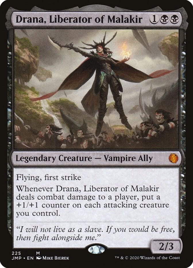 Drana, Liberator of Malakir 225 card