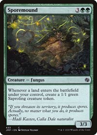 Sporemound - Jumpstart - Magic: The Gathering card