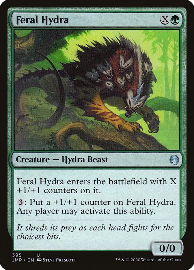 Feral Hydra 395 card