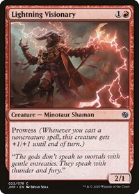 Lightning Visionary - Jumpstart - Magic: The Gathering card