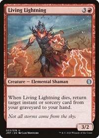 Living Lightning - Jumpstart - Magic: The Gathering card