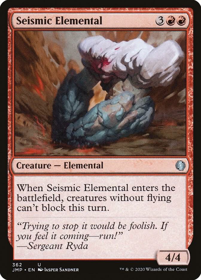 Seismic Elemental 362 card