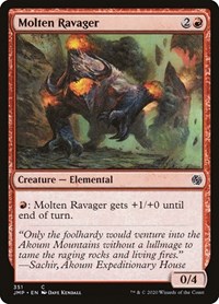 Molten Ravager - Jumpstart - Magic: The Gathering card