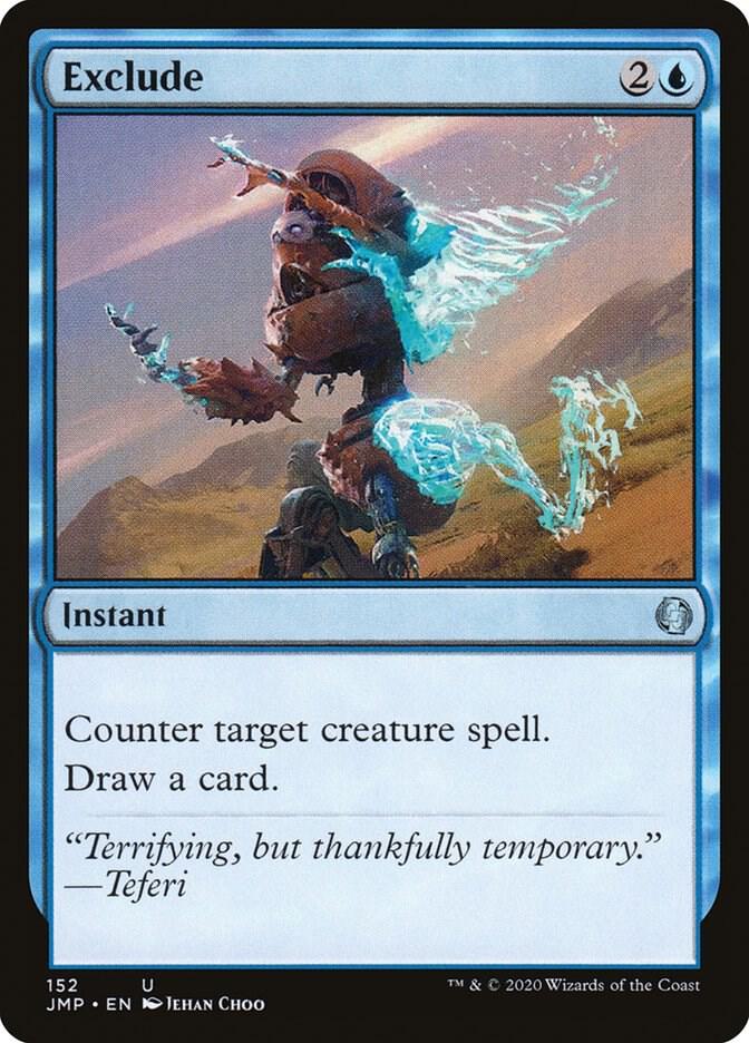 Exclude 152 card