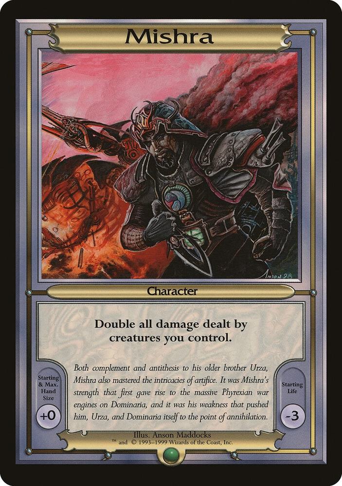 Mishra (Oversize) - Vanguard - Magic: The Gathering - TCGplayer.com Mishra (Oversize) - Vanguard - Magic: The Gathering - TCGplayer.com