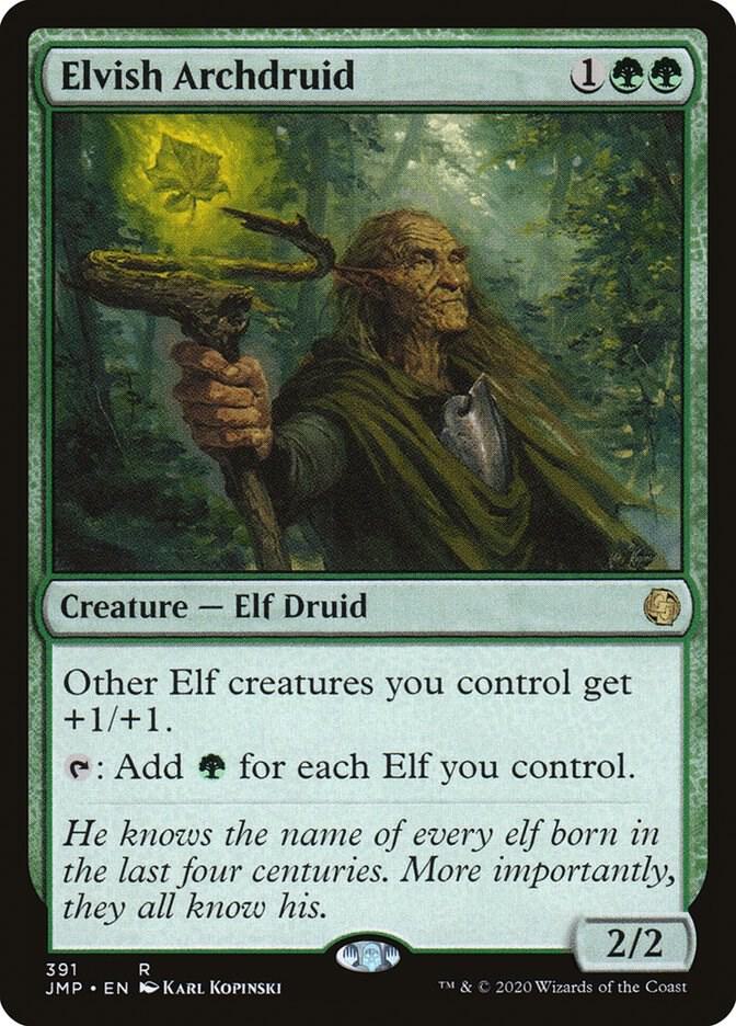 Elvish Archdruid 391 card