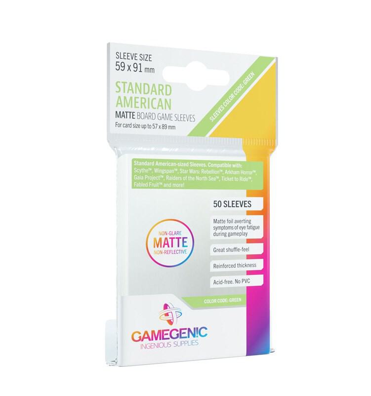 57x89 card sleeves Just bent corners Premium Standard American Card Sleeves
