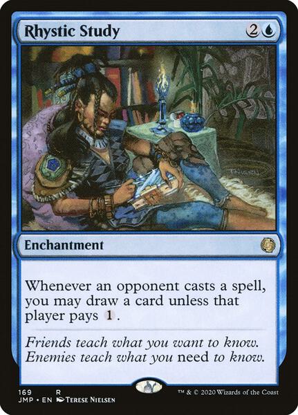 Rhystic Study - Jumpstart - Magic: The Gathering - TCGplayer.com