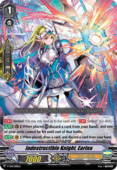 Indestructible Knight, Earina