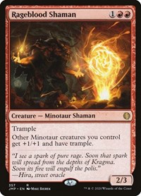 Rageblood Shaman - Jumpstart - Magic: The Gathering card