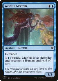 Wishful Merfolk - Jumpstart - Magic: The Gathering card