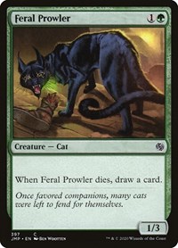 Feral Prowler - Jumpstart - Magic: The Gathering card