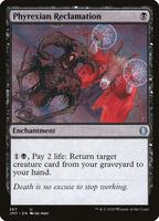 Phyrexian Reclamation - Jumpstart - Magic: The Gathering
