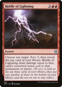Riddle of Lightning - Jumpstart - Magic: The Gathering card