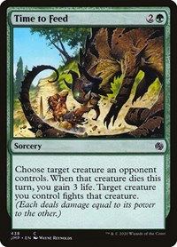 Time to Feed - Jumpstart - Magic: The Gathering card
