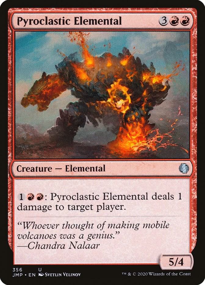 Pyroclastic Elemental 356 card