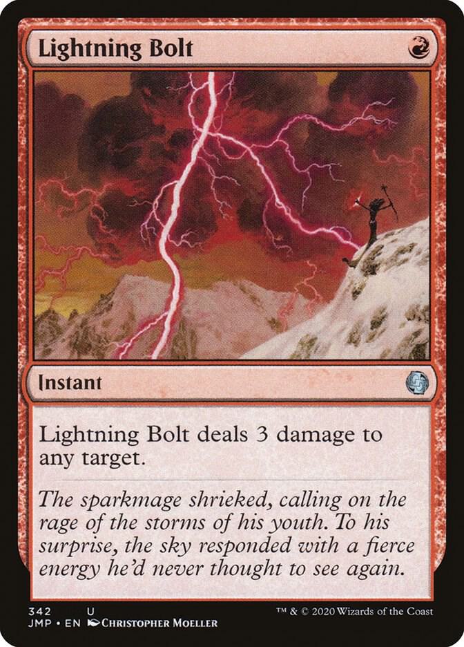 Lightning Bolt 342 card