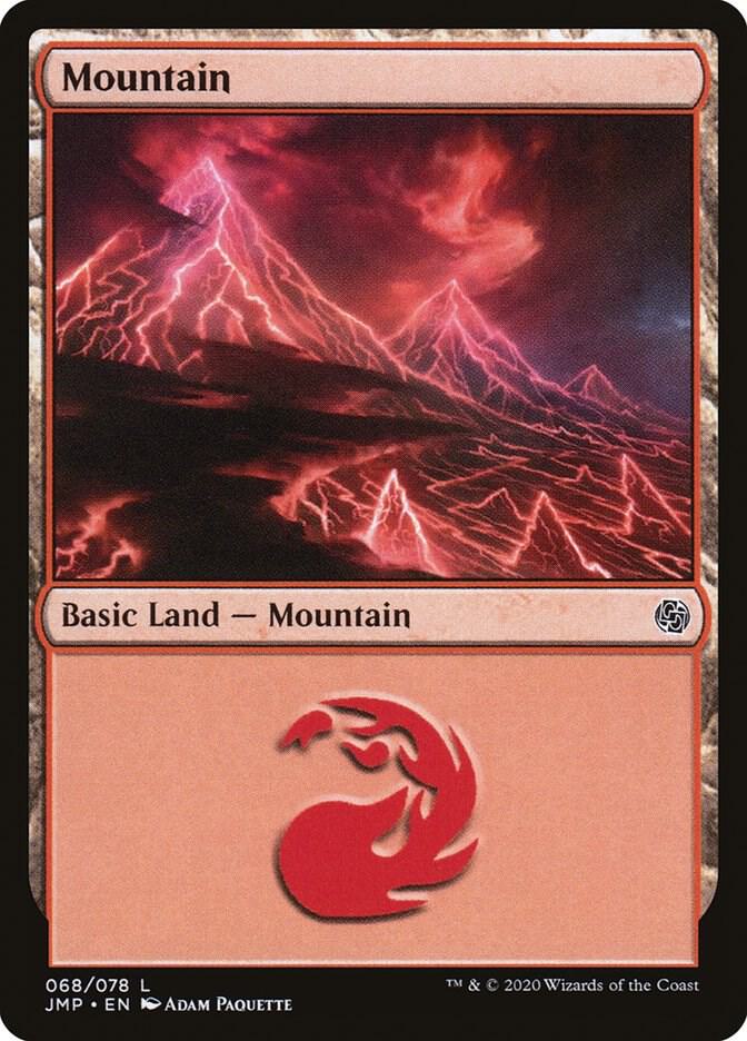 Mountain (068) 68 card