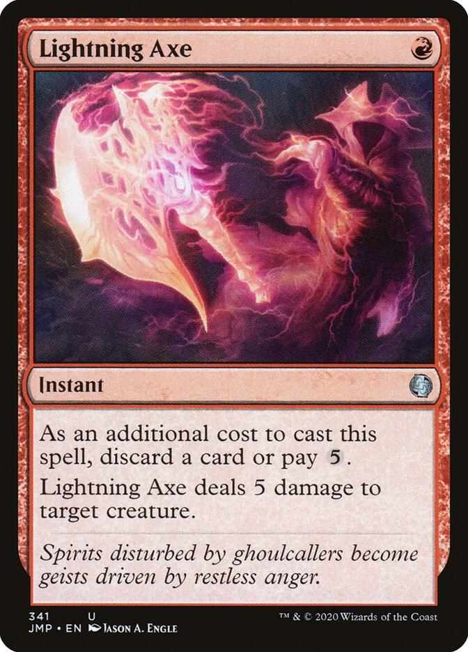 Lightning Axe 341 card