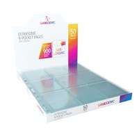GameGenic Ultrasonic 9-Pocket Pages Side-Loading Display Box - Clear (50-Pages) Pokemon card image