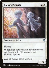 Blessed Spirits - Jumpstart - Magic: The Gathering card