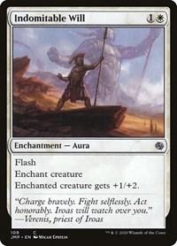 Indomitable Will - Jumpstart - Magic: The Gathering card