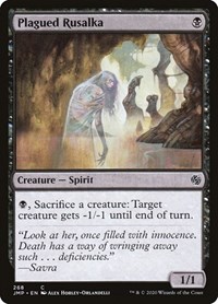 Plagued Rusalka - Jumpstart - Magic: The Gathering card
