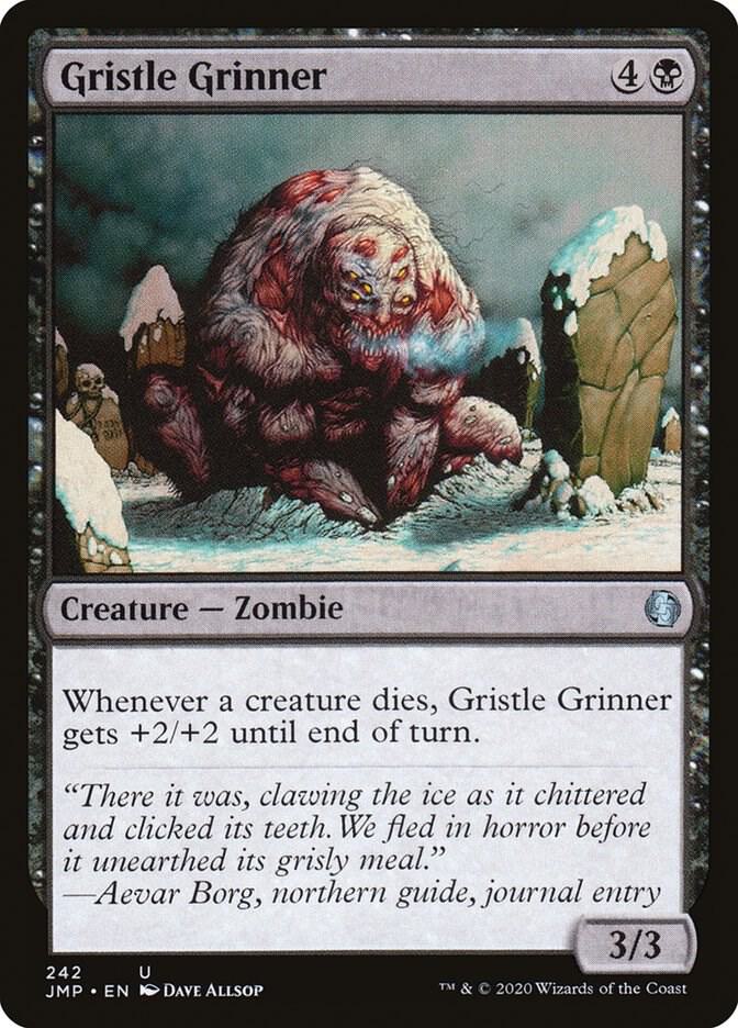 Gristle Grinner 242 card
