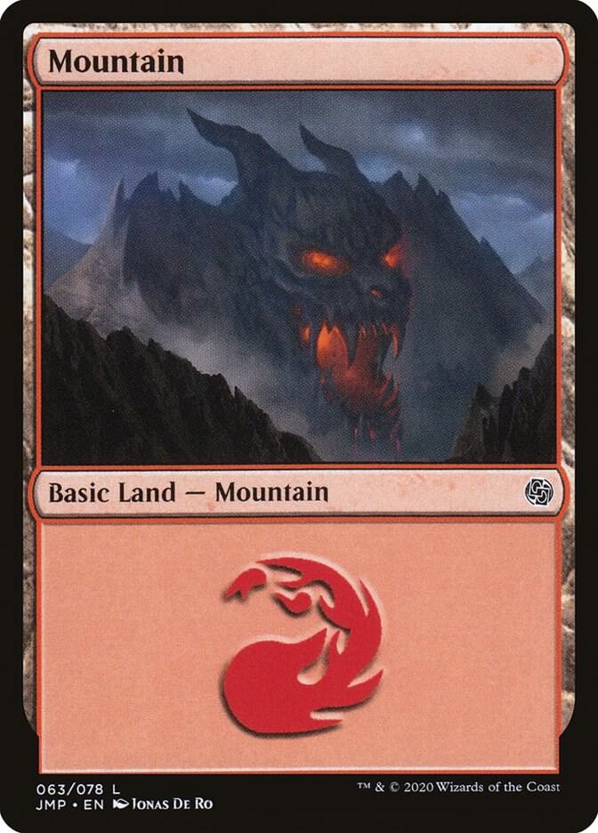 Mountain (063) 63 card