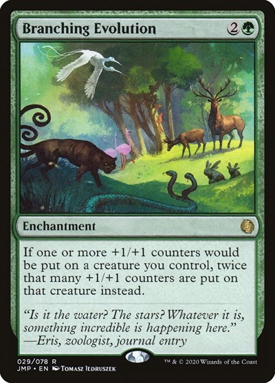 Branching Evolution from JMP #29, Magic: The Gathering card