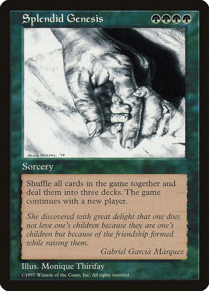 Splendid Genesis - Special Occasion - Magic: The Gathering