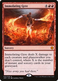 Immolating Gyre - Jumpstart - Magic: The Gathering card