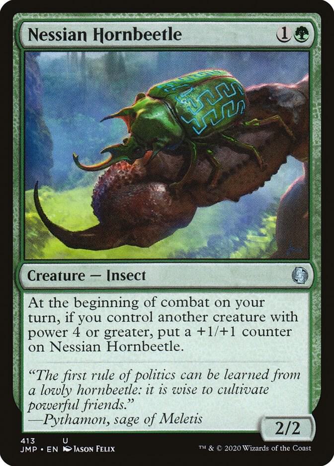 Nessian Hornbeetle 413 card