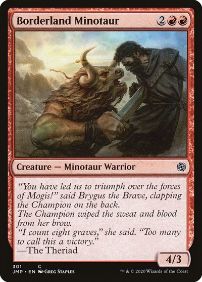 Borderland Minotaur (Jumpstart)