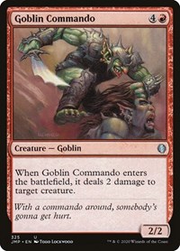Goblin Commando - Jumpstart - Magic: The Gathering card
