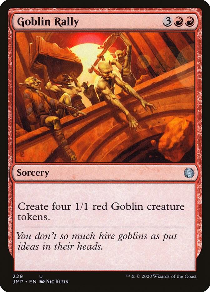 Goblin Rally 329 card