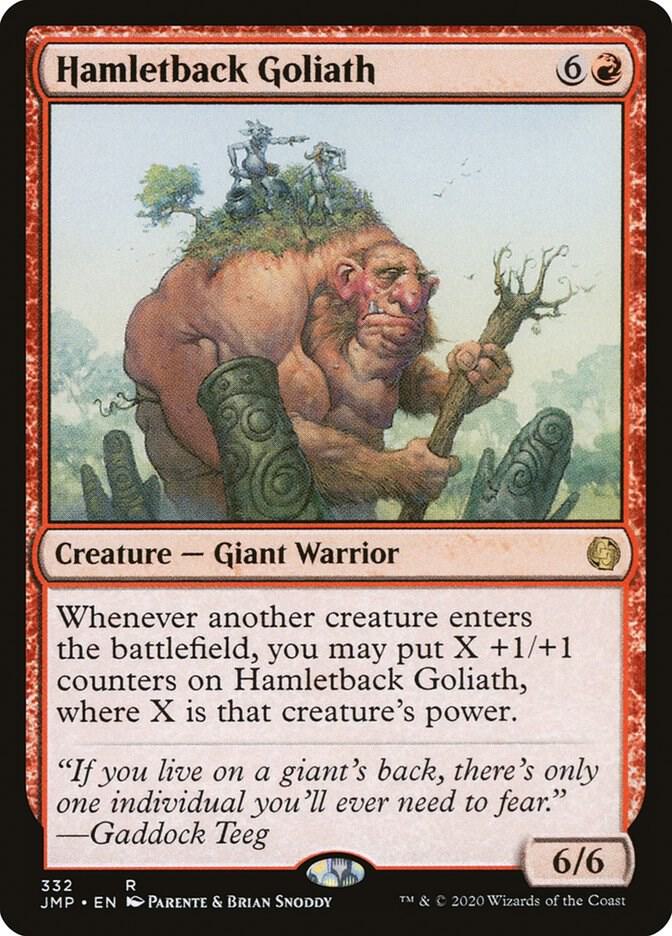 Hamletback Goliath 332 card