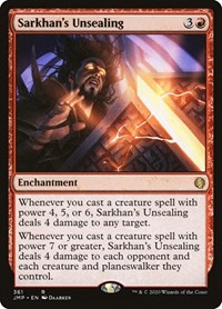 Sarkhan's Unsealing - Jumpstart - Magic: The Gathering card