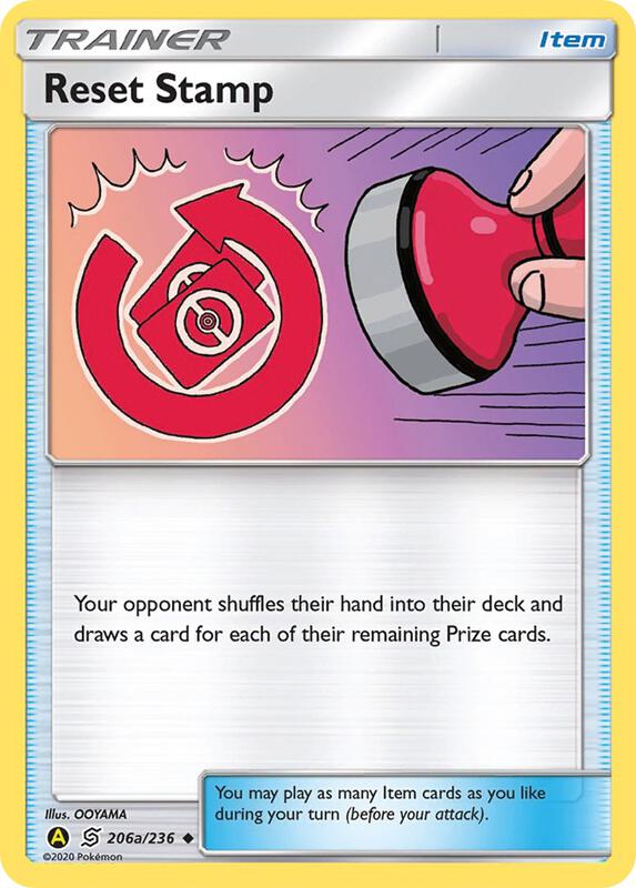 Reset Stamp - 206a/236 206a/236 from Alternate Art Promos