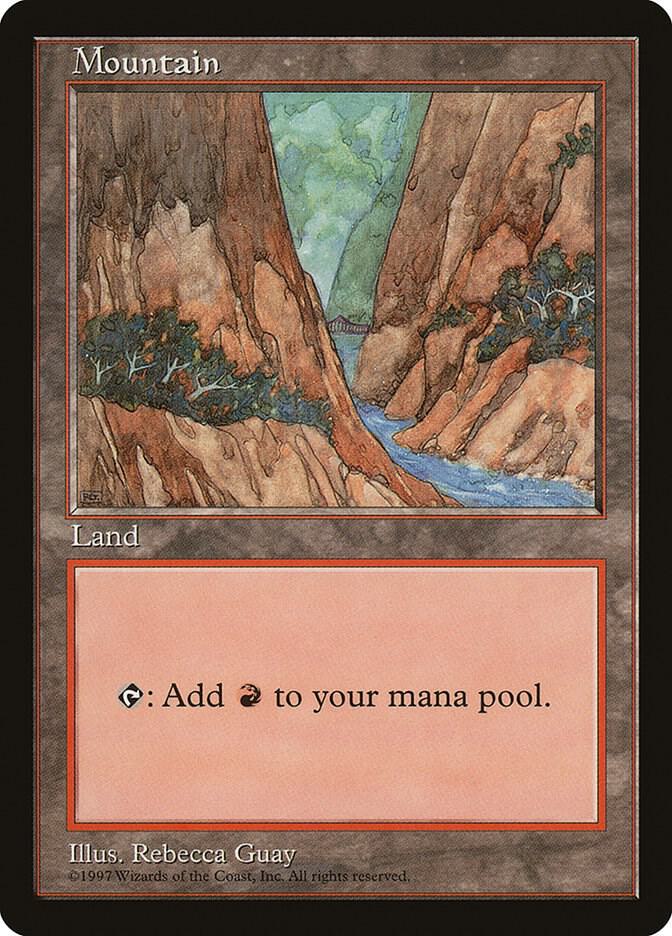 マジック：ザ・ギャザリング APAC 山 英語版 MTG✨APAC Land Promo MOUNTAIN Japan 🇯🇵 CLEAR ✨MINT Rare