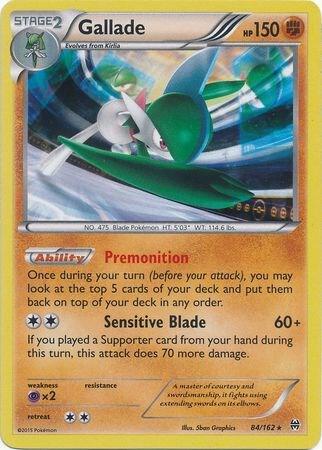 Gallade - 84/162 (Cosmos Holo) 084/162 from Blister Exclusives
