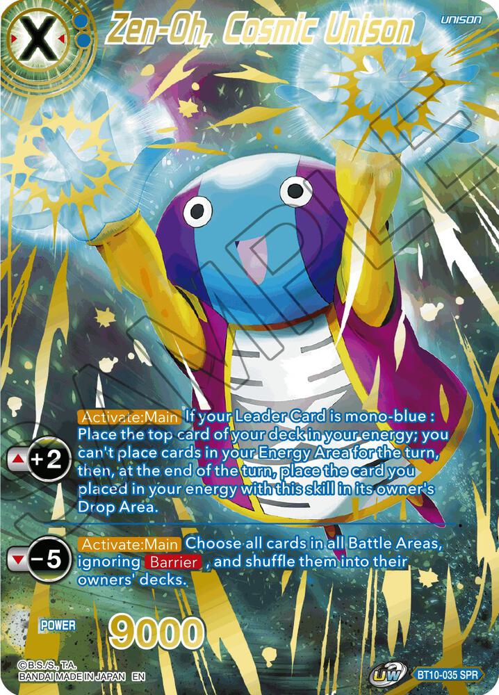 Zen-Oh, Cosmic Unison (SPR) - Rise of the Unison Warrior - Dragon